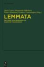 Lemmata : Beitrage zum Gedenken an Christos Theodoridis - eBook