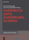 Handbuch Satz, Auerung, Schema - eBook