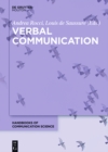Verbal Communication - eBook