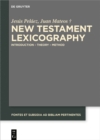 New Testament Lexicography : Introduction - Theory - Method - eBook