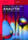 Analytik : Daten, Formeln, Ubungsaufgaben - eBook