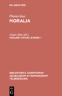Moralia : Volume V/Fasc 2/Pars 1 - eBook