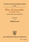 Die Grisardis des Erhart Grosz : Nach der Breslauer Handschrift - eBook
