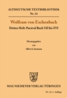 Parzival Buch XII bis XVI - eBook