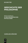 Die Philosophie des Mittelalters - eBook