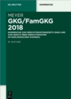 GKG/FamGKG 2018 : Kommentar zum Gerichtskostengesetz (GKG) und zum Gesetz uber Gerichtskosten in Familiensachen (FamGKG) - eBook