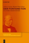 Der Fontane-Ton : Stil im Werk Theodor Fontanes - eBook