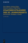 Staatsrechtslehrer des 20. Jahrhunderts : Deutschland - Osterreich - Schweiz - eBook