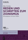 Reden und Schriften zum Zionismus - eBook