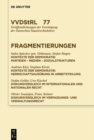 Fragmentierungen - eBook