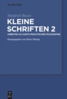 Arbeiten zur praktischen Philosophie Kants - eBook