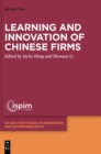 Learning and Innovation of Chinese Firms - Book