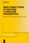 New Directions in Second Language Pragmatics - eBook