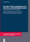 De Gruyter Handbook of Digital Entrepreneurship - Book