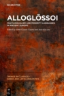 Allogl?ssoi : Multilingualism and Minority Languages in Ancient Europe - eBook