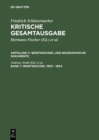 Briefwechsel 1803 - 1804 : (Briefe 1541 - 1830) - eBook