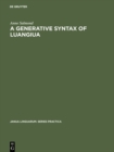 A Generative Syntax of Luangiua : A Polynesian Language - eBook