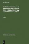 Supplementum Hellenisticum - eBook