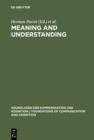 Meaning and Understanding - eBook