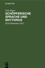 Schopferische Sprache und Rhythmus - eBook