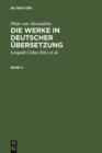 Philo von Alexandria: Die Werke in deutscher Ubersetzung. Band 4 - eBook