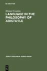 Language in the Philosophy of Aristotle - eBook