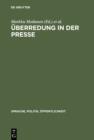 Uberredung in der Presse : Texte, Strategien, Analysen - eBook