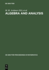 Algebra and Analysis : Proceedings of the International Centennial Chebotarev Conference held in Kazan, Russia, June 5-11, 1994 - eBook