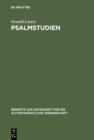 Psalmstudien : Kolometrie, Strophik und Theologie ausgewahlter Psalmen - eBook
