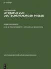 Personenregister ( Verfasser und Biographien) : S - Z - eBook