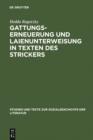 Gattungserneuerung und Laienunterweisung in Texten des Strickers - eBook