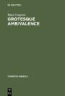 Grotesque Ambivalence : Melancholy and Mourning in the Prose Work of Albert Drach - eBook