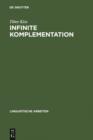 Infinite Komplementation : Neue Studien zum deutschen Verbum infinitum - eBook