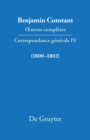 Correspondance 1800-1802 - eBook