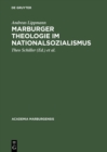 Marburger Theologie im Nationalsozialismus - eBook