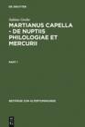 Martianus Capella - De nuptiis Philologiae et Mercurii : Darstellung der Sieben Freien Kunste und ihrer Beziehungen zueinander - eBook
