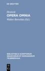 Opera omnia - eBook