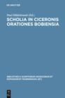 Scholia in Ciceronis orationes Bobiensia - eBook