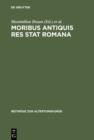 Moribus antiquis res stat Romana : Romische Werte und romische Literatur im 3. und 2. Jh. v. Chr. - eBook