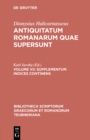 Supplementum Indices Continens - eBook