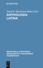 Anthologia Latina : Pars I: Carmina in codicibus scripta. Fasc.1.Libri Salmasiani aliorumque carmina - eBook