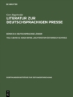 80620-89198. Liechtenstein-Osterreich-Schweiz : Pressegeschichte der Lander. Lokale Pressegeschichte - eBook