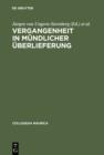 Vergangenheit in mundlicher Uberlieferung - eBook