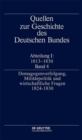 Demagogenverfolgung, Militarpolitik und wirtschaftliche Fragen 1824-1830 - eBook