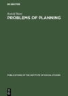 Problems of planning : East and west - eBook