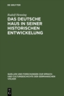 Das Deutsche Haus in seiner historischen Entwickelung - eBook