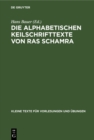 Die alphabetischen Keilschrifttexte von Ras Schamra - eBook
