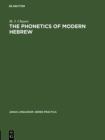 The phonetics of modern Hebrew - eBook