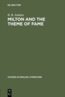 Milton and the theme of fame - eBook