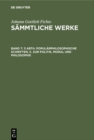 3 Abth. Popularphilosophische Schriften, II. Zur Politik, Moral und Philosophie - eBook